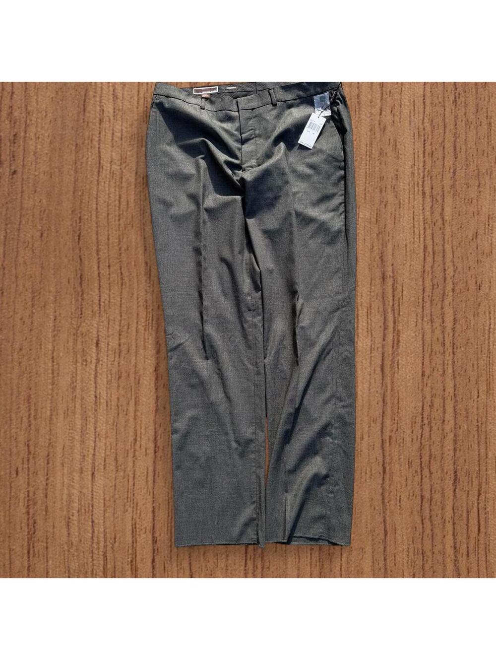 Michael Kors Greenwich Derby Suit Pants Gray Size 40 NWT